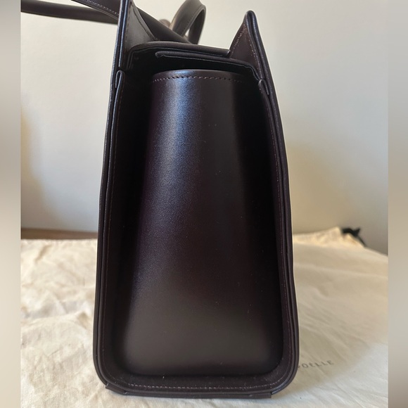 MEDIUM CAROLYN TOTE BAG IN BROWN - Picture 4 of 8